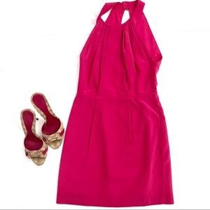 BCBGeneration Pink Backless Dress